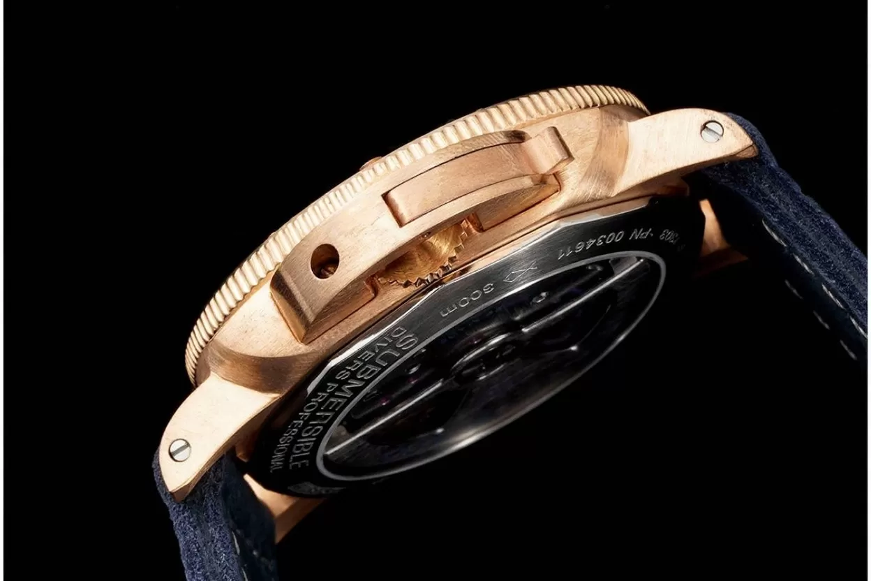 Submersible Pam1074 Bronzo 42mm BR/LE Blue Dial VSF P900 - Image 6