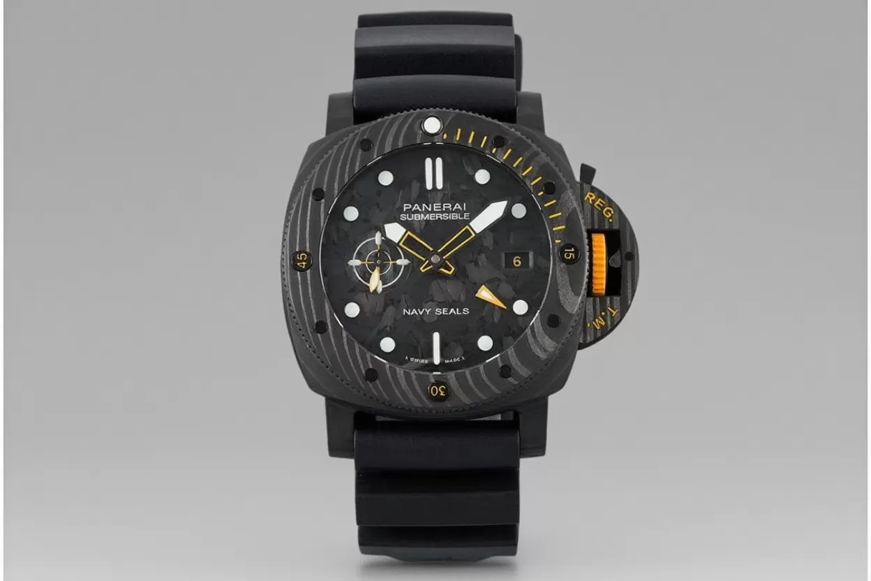 Submersible PAM1324 44mm Carbon/RU Black Dial VSF P9011 - 图片 3