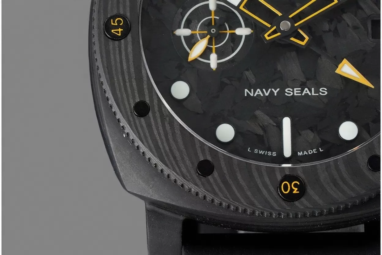 Submersible PAM1324 44mm Carbon/RU Black Dial VSF P9011 - 图片 7