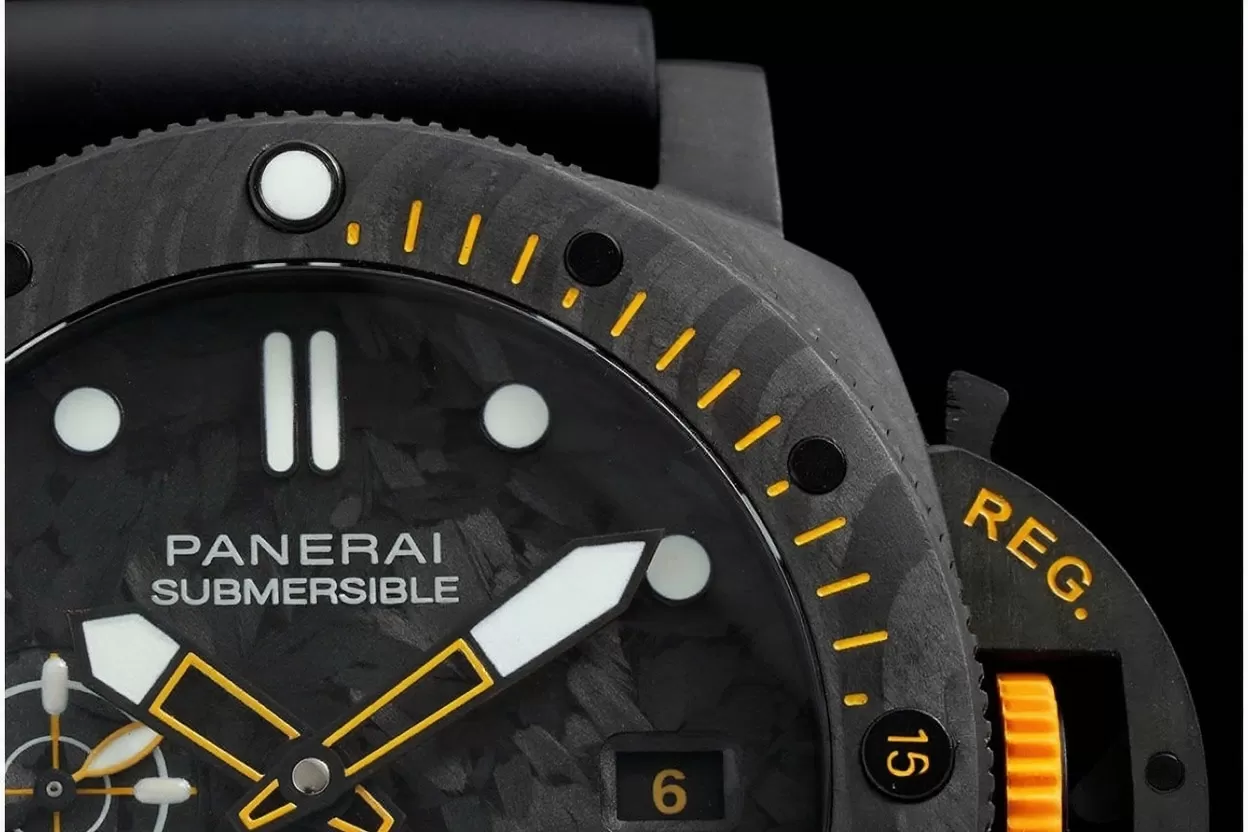 Submersible PAM1324 44mm Carbon/RU Black Dial VSF P9011 - 图片 6