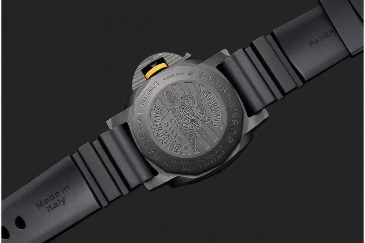 Submersible PAM1324 44mm Carbon/RU Black Dial VSF P9011 - 图片 9