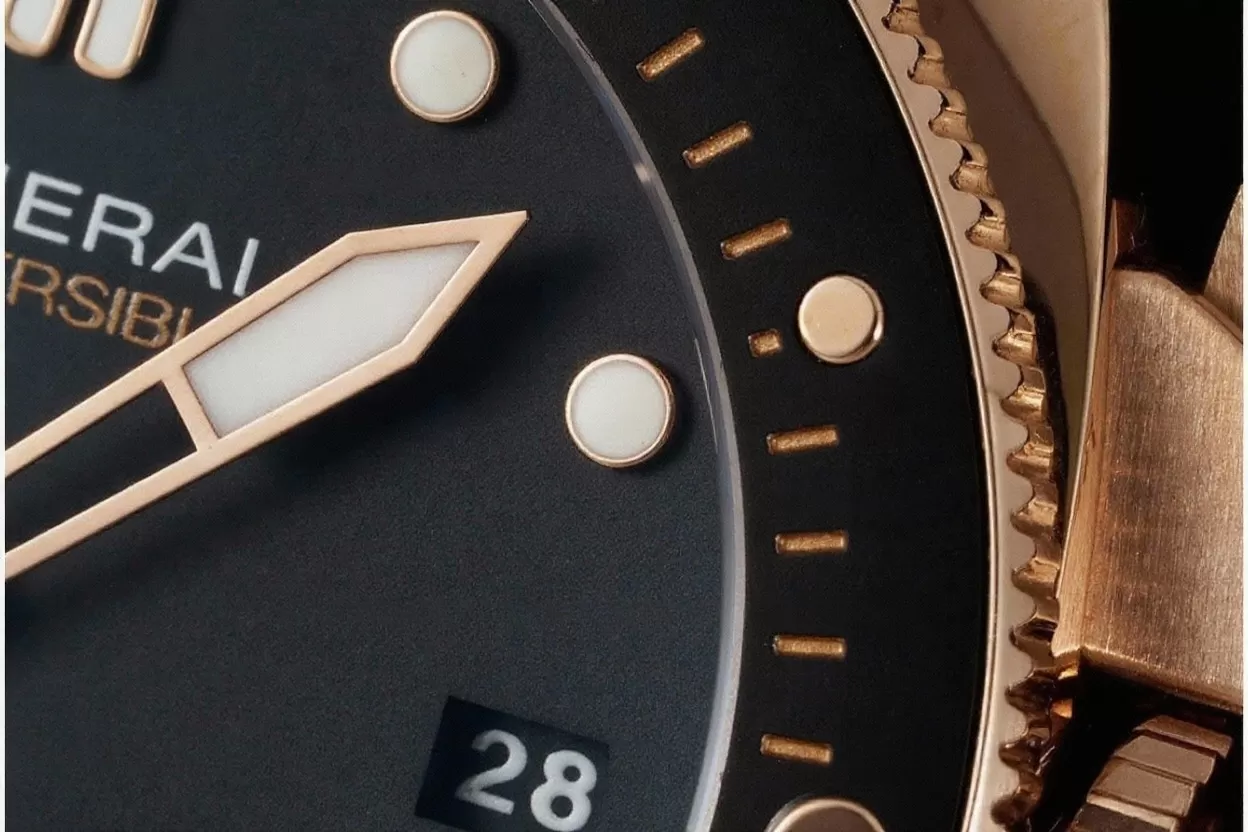 Submersible PAM2164 42mm RG/RU Black Dial VSF P900 - 图片 4