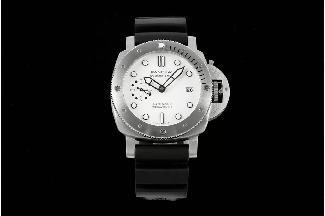 Submersible PAM2223 42mm SS/RU White Dial VSF P900 - 图片 3