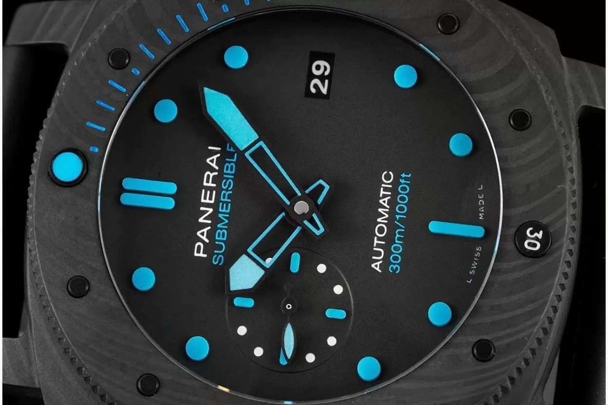 Submersible Pam1616 47mm Carbon/RU Black Dial VSF P9010 - 图片 3