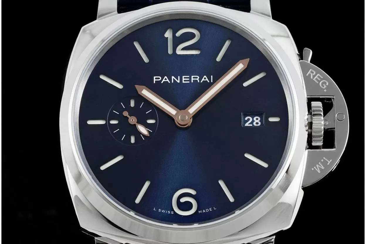 Alternative view of Luminor Due PAM1274 42mm SS/LE Blue Dial VSF P900