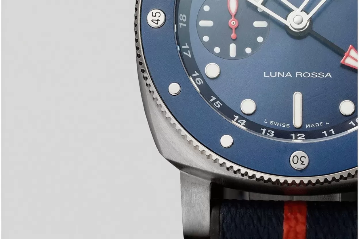 Submersible PAM1507 Luna Rossa 42mm SS/RU Blue Dial VSF P900 - Image 5