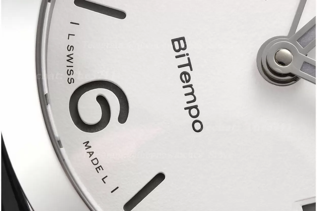 Luminor PAM1367 Bitempo GMT 40mm SS/LE White Dial VSF P900 - Image 4