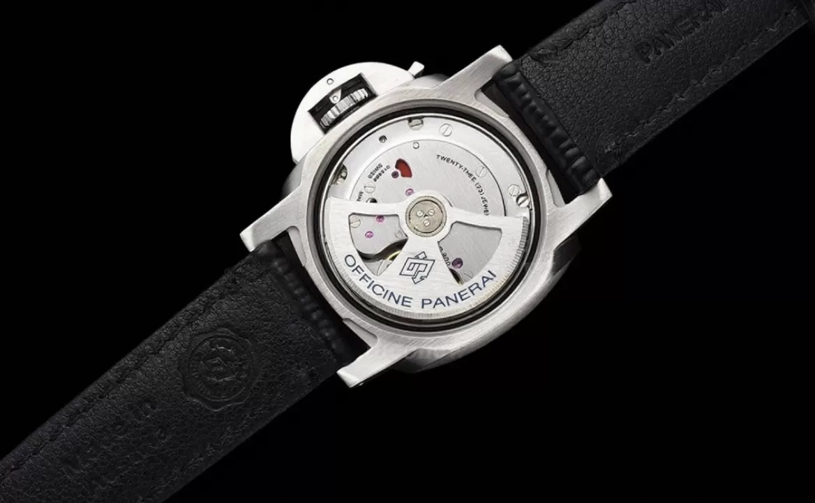 Luminor PAM1367 Bitempo GMT 40mm SS/LE White Dial VSF P900 - Image 8