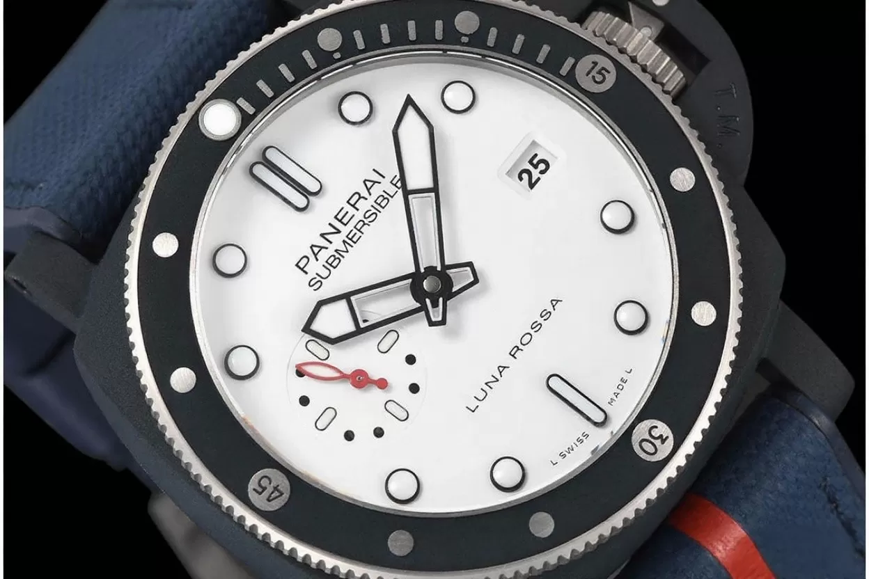 Submersible PAM1543 44mm Ti/NY White Dial VSF P900 - Image 3