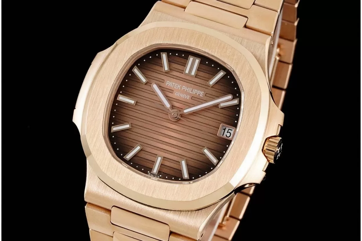 Nautilus 5711 40mm RG/RG Brown/Stk 3KF A330