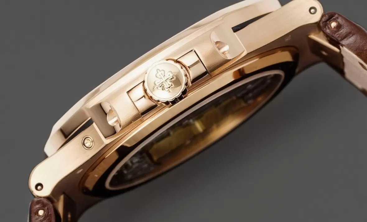 Nautilus 40mm 5712 RG/LE Brown/Stk PPF A240 Super Clone - Image 4