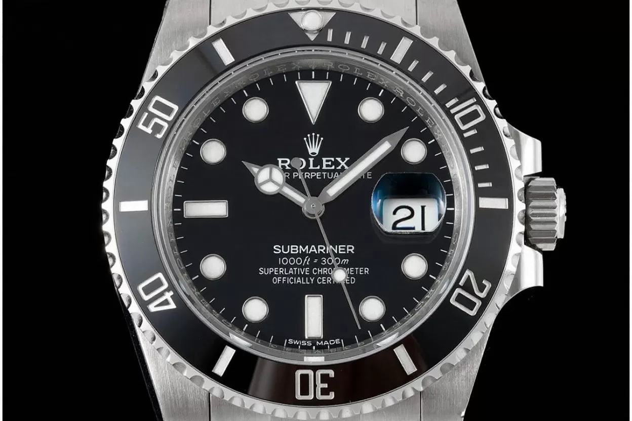 Alternative view of Submariner 116610LN 40mm SS/SS Black Dial VSF VS3135