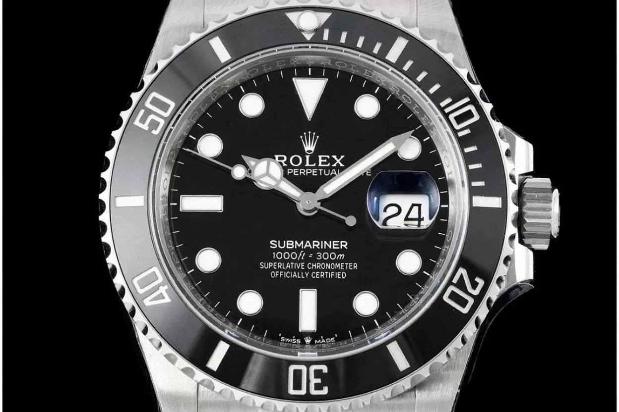 Alternative view of Submariner 126610LN 41mm SS/SS Black Dial VSF DD3235