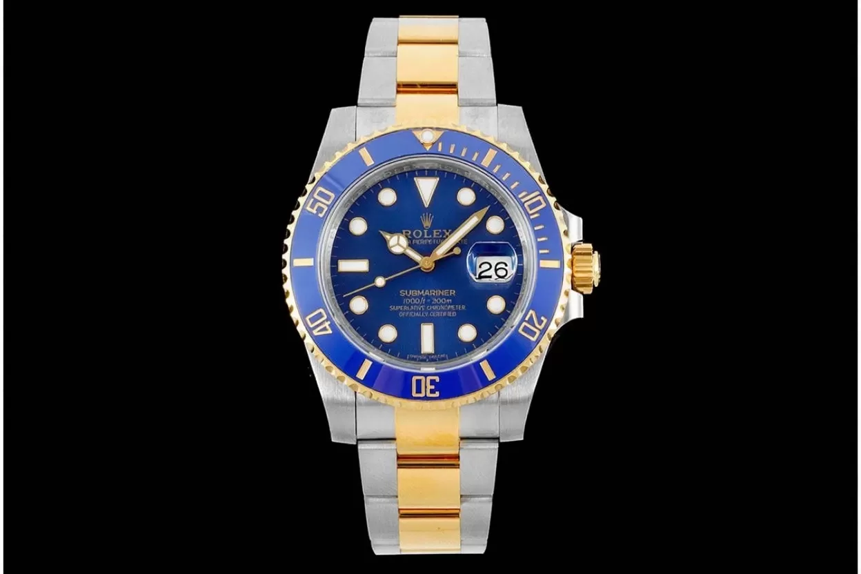Submariner 116613LB Bluesy 40mm 904L YG/SS Blue VSF VS3135