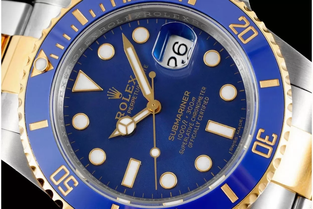 Submariner 116613LB Bluesy 40mm 904L YG/SS Blue VSF VS3135 - Image 3