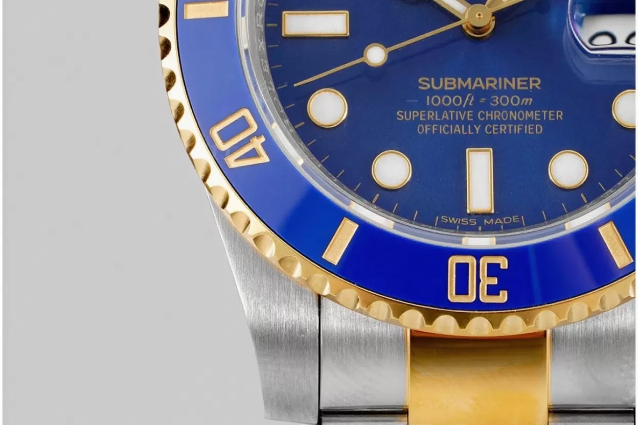 Submariner 116613LB Bluesy 40mm 904L YG/SS Blue VSF VS3135 - Image 6