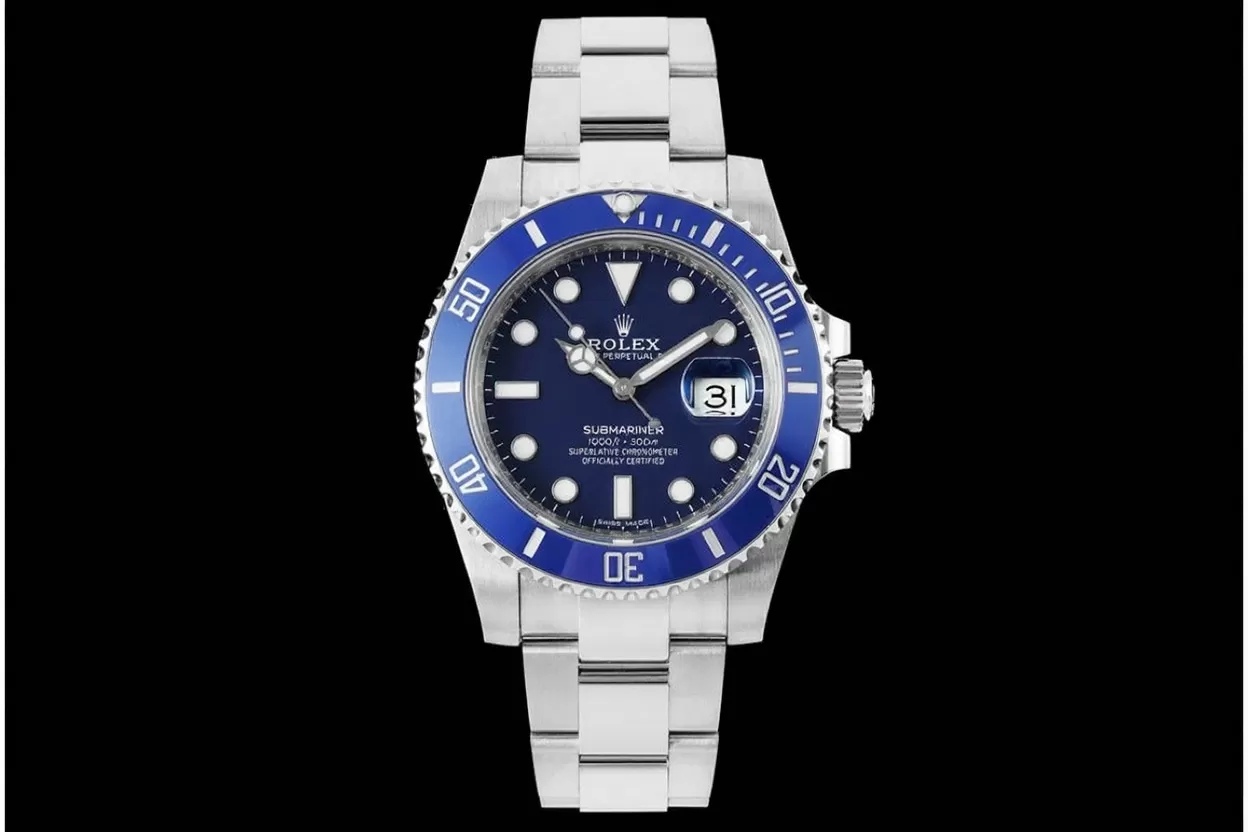 Submariner 116619LB 40MM 904L Blue/Dot SS/SS VSF VS3135