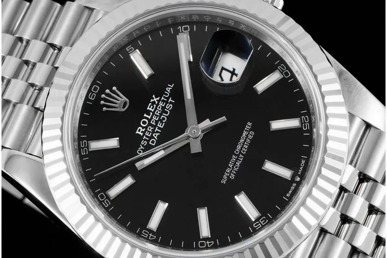 Datejust 126334 41mm Jub SS/SS Black/Stk VSF DD3235 - Image 4
