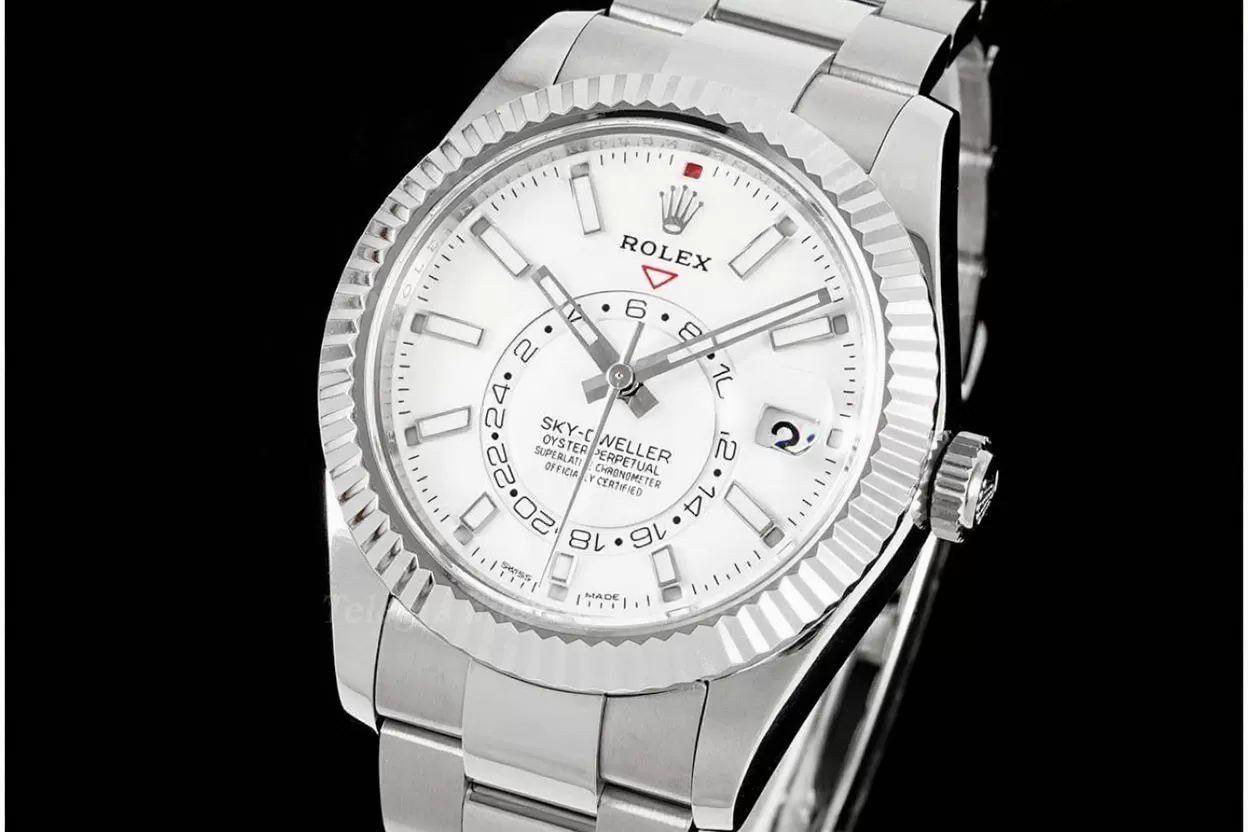 SkyDweller 326934 42mm Oys SS/SS White Dial ZF A2824
