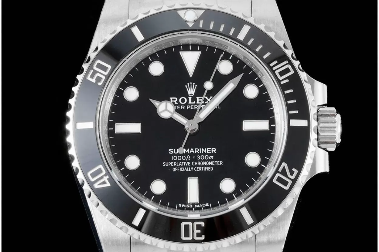Alternative view of Submariner No Date 114060 40mm ceramic 904L VSF VS3130