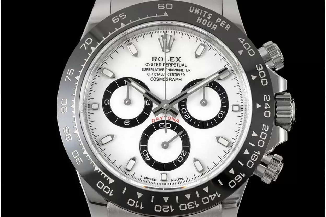 Alternative view of Daytona 116500 SS/SS White Dial 904L BTF V2 SA4130