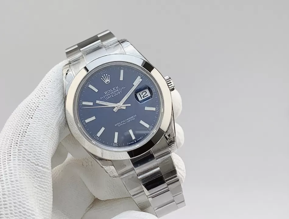 Datejust 126300 41mm Oys SS/SS Blue/Stk VSF DD3235 - Image 4
