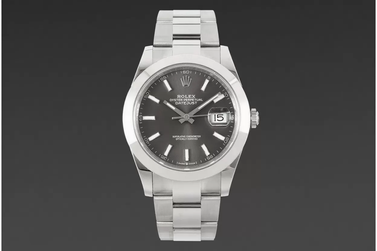 Datejust 126300 41mm Oys SS/SS Grey/Stk VSF DD3235 - 图片 3