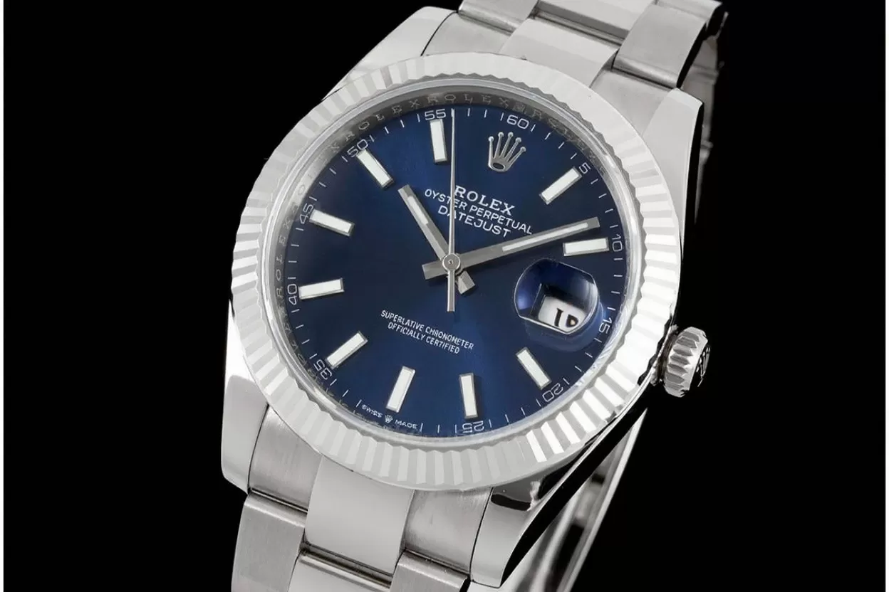 Datejust 126334 41mm Oys SS/SS Blue/Stk VSF DD3235