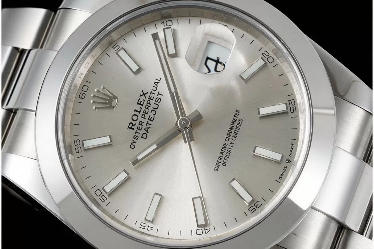 Datejust 126300 41mm Oys SS/SS Silver/Stk VSF DD3235 - Image 3
