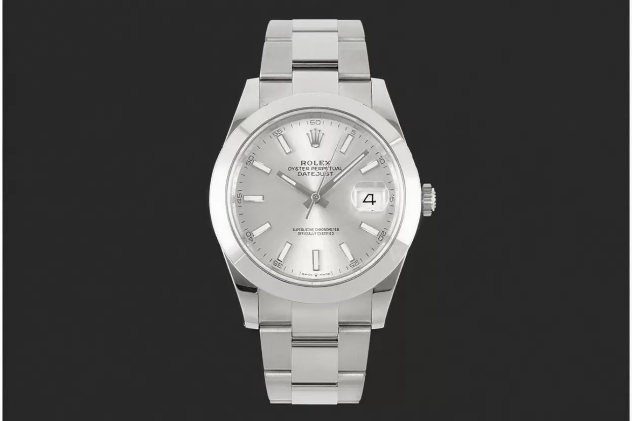 Datejust 126300 41mm Oys SS/SS Silver/Stk VSF DD3235 - Image 4