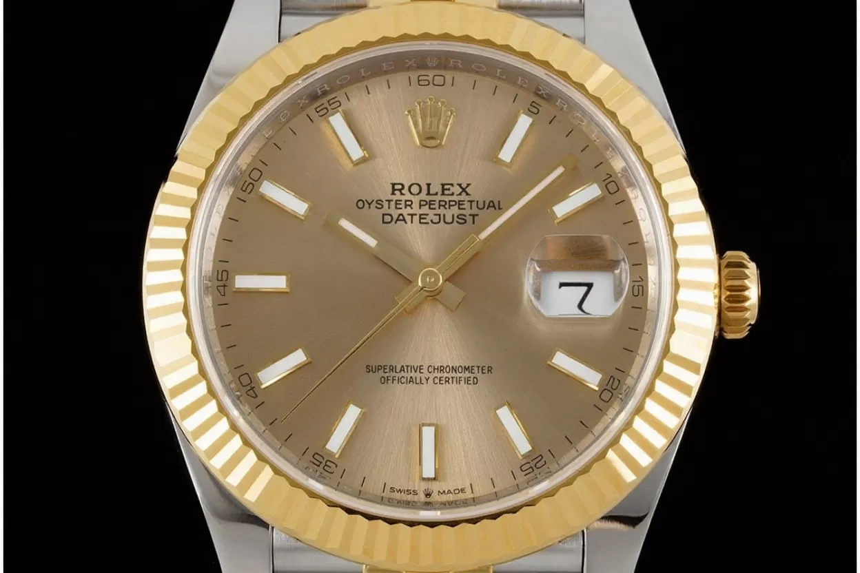 Alternative view of Datejust 126333 41mm Jub SS/YG Gold/Stk VSF DD3235