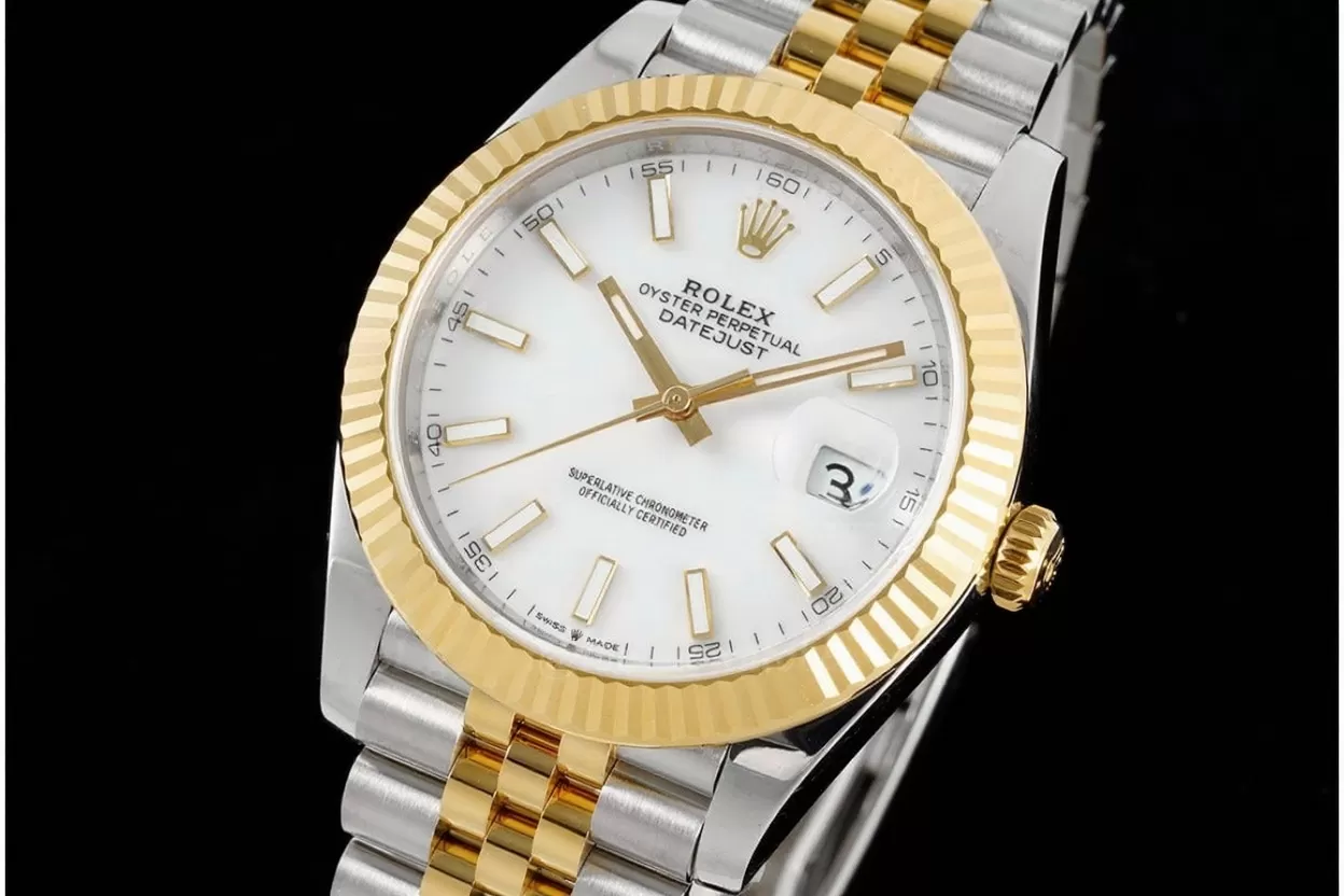 Datejust 126333 41mm Jub SS/YG White/Stk VSF DD3235