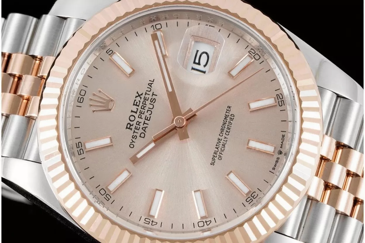 Alternative view of Datejust 41mm 126331 Jub RG/SS Champagne Dial VSF DD3235