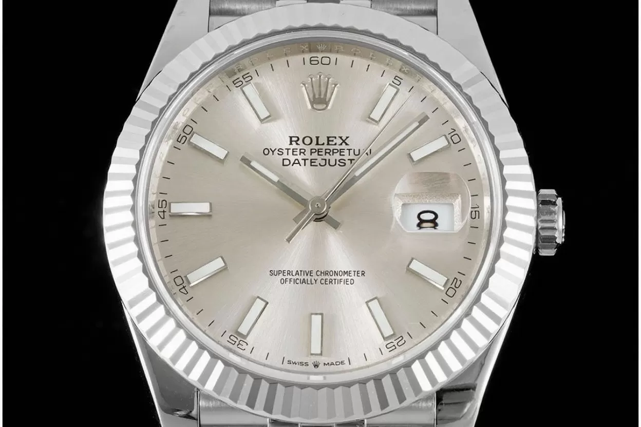 Alternative view of Datejust 126334 41mm Jub SS/SS Silver/Stk VSF DD3235