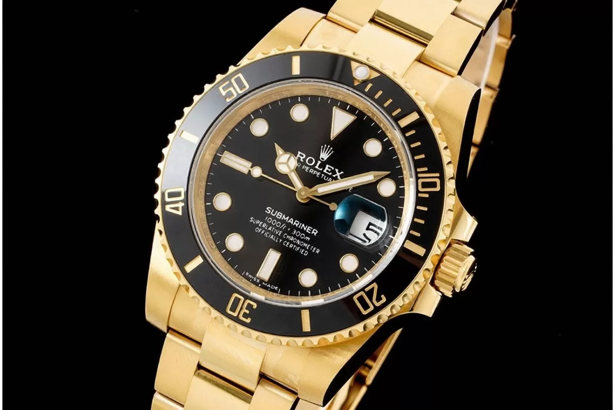 Submariner 116618LN 40mm 904L YG/YG Black Dial VSF VS3135