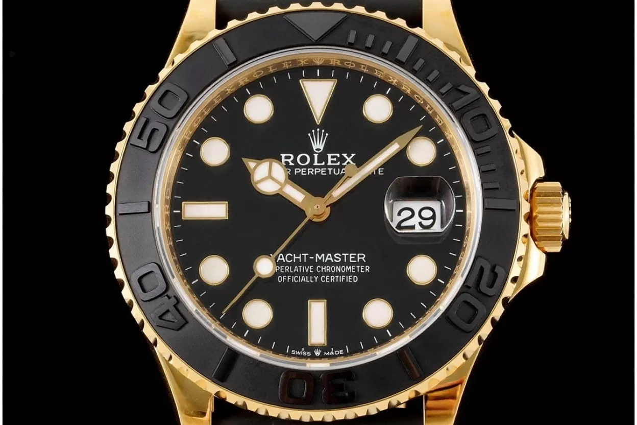 Alternative view of Yacht-Master 226658 42mm YG/RU Black/Dot VSF DD3235