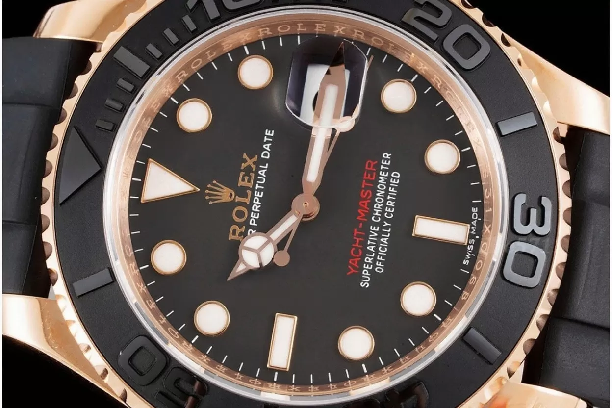 Yacht-Master 116655 40mm RG/RU Black/Dot VSF VS3135 - Image 3