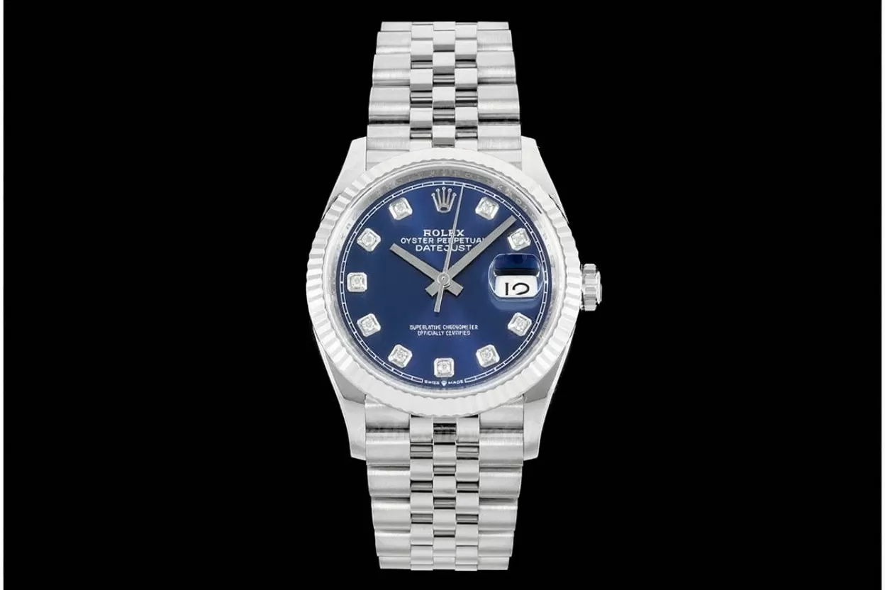Datejust 126234 36mm Jub SS/SS Blue/Dia VSF DD3235