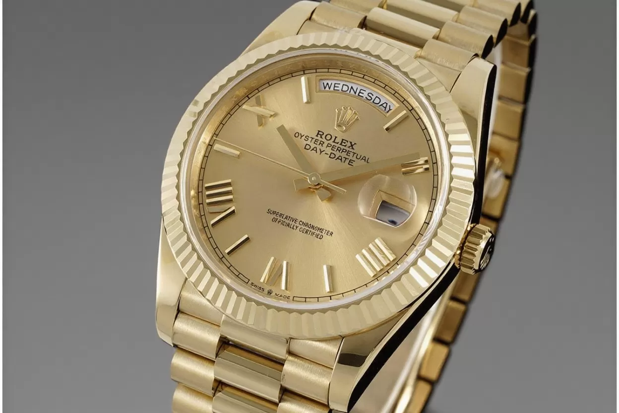 Rolex - DayDate 228238 40mm Pres YG/YG Gold Dial GMF A2836 (Gain Weight) - Image 4