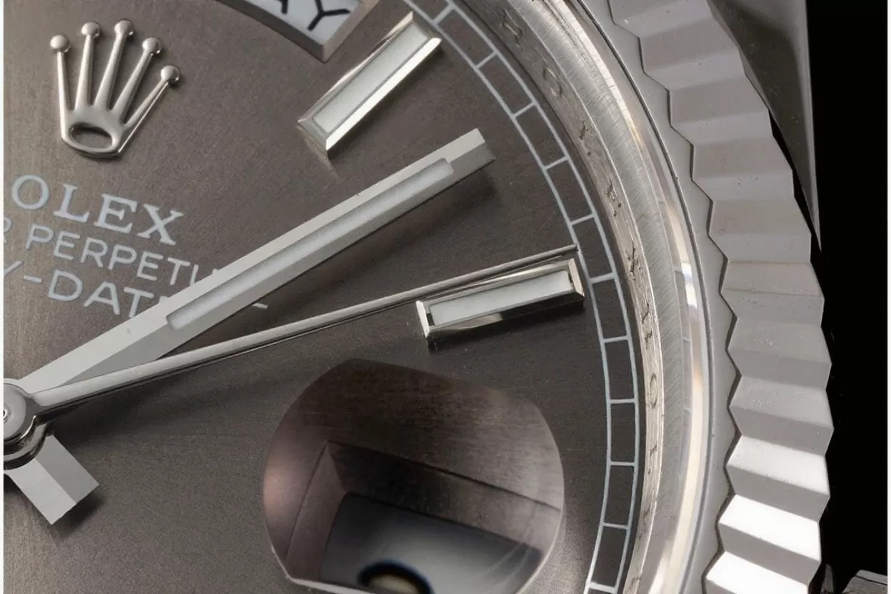 DayDate 228239 40mm Pres SS/SS Grey Dial GMF A2836 (Gain Weight) - Image 7