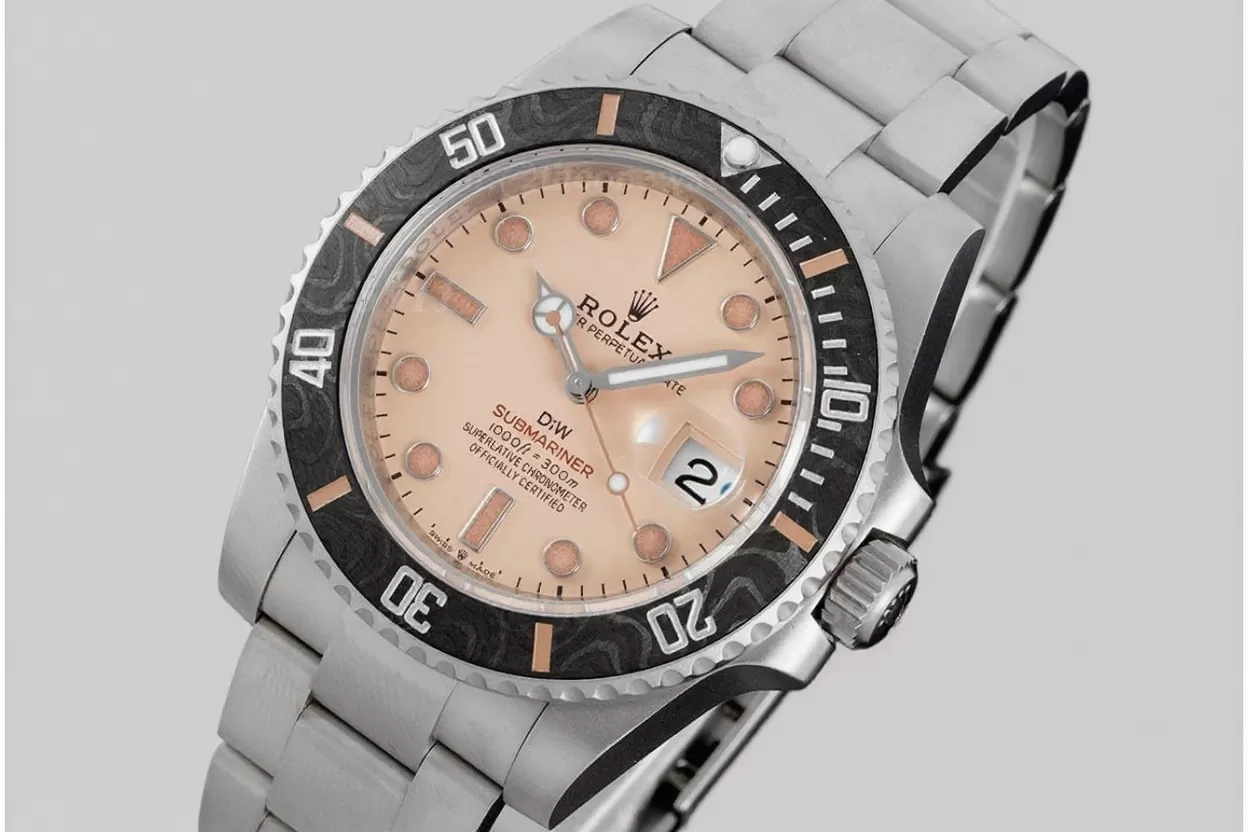 Submariner DIW 40mm 904L SS/SS Cream Dial VSF VS3135