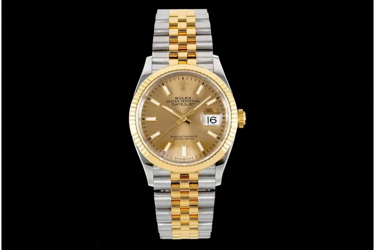 Datejust 126233 36mm Jub YG/SS Gold/Stk VSF DD3235 - Image 3
