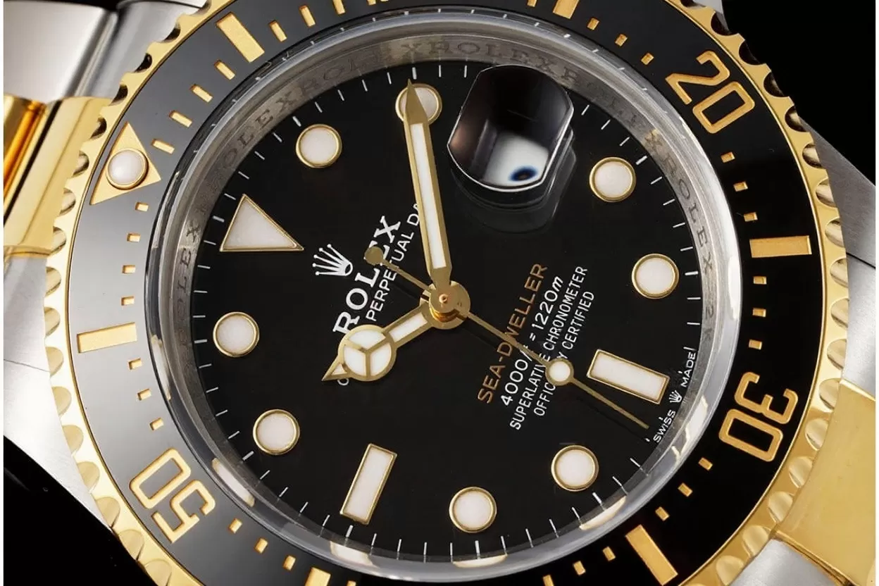 SeaDweller 126603 43mm YG/SS Black Dial VSF DD3235 - Image 4