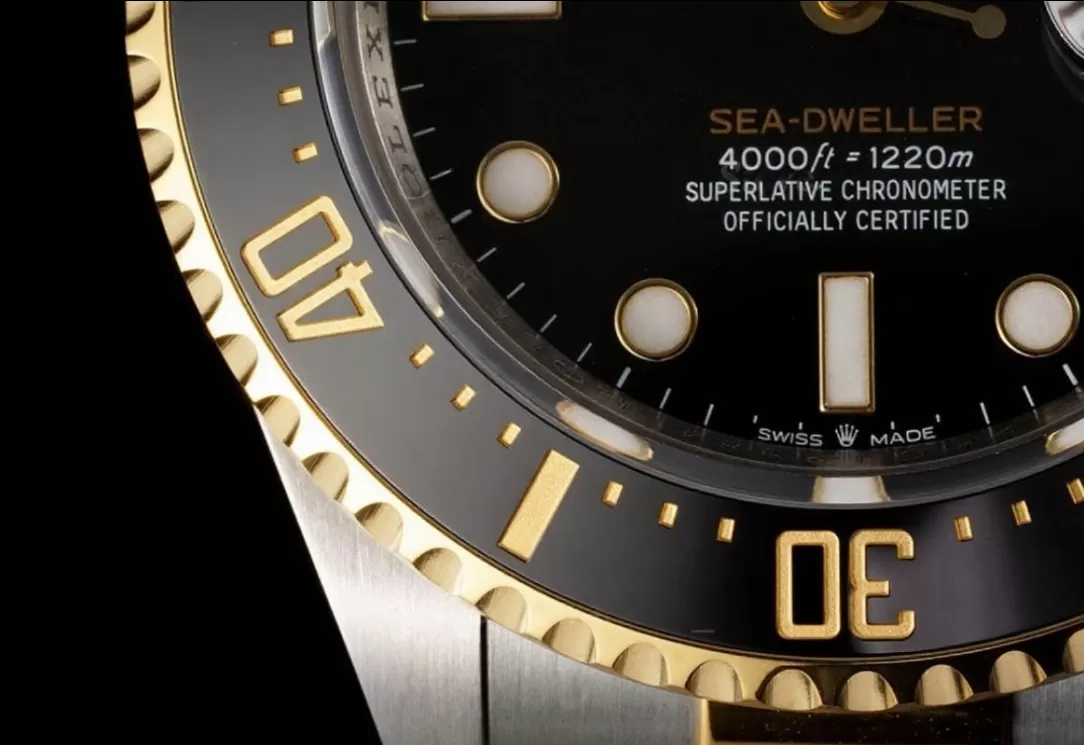 SeaDweller 126603 43mm YG/SS Black Dial VSF DD3235 - Image 7