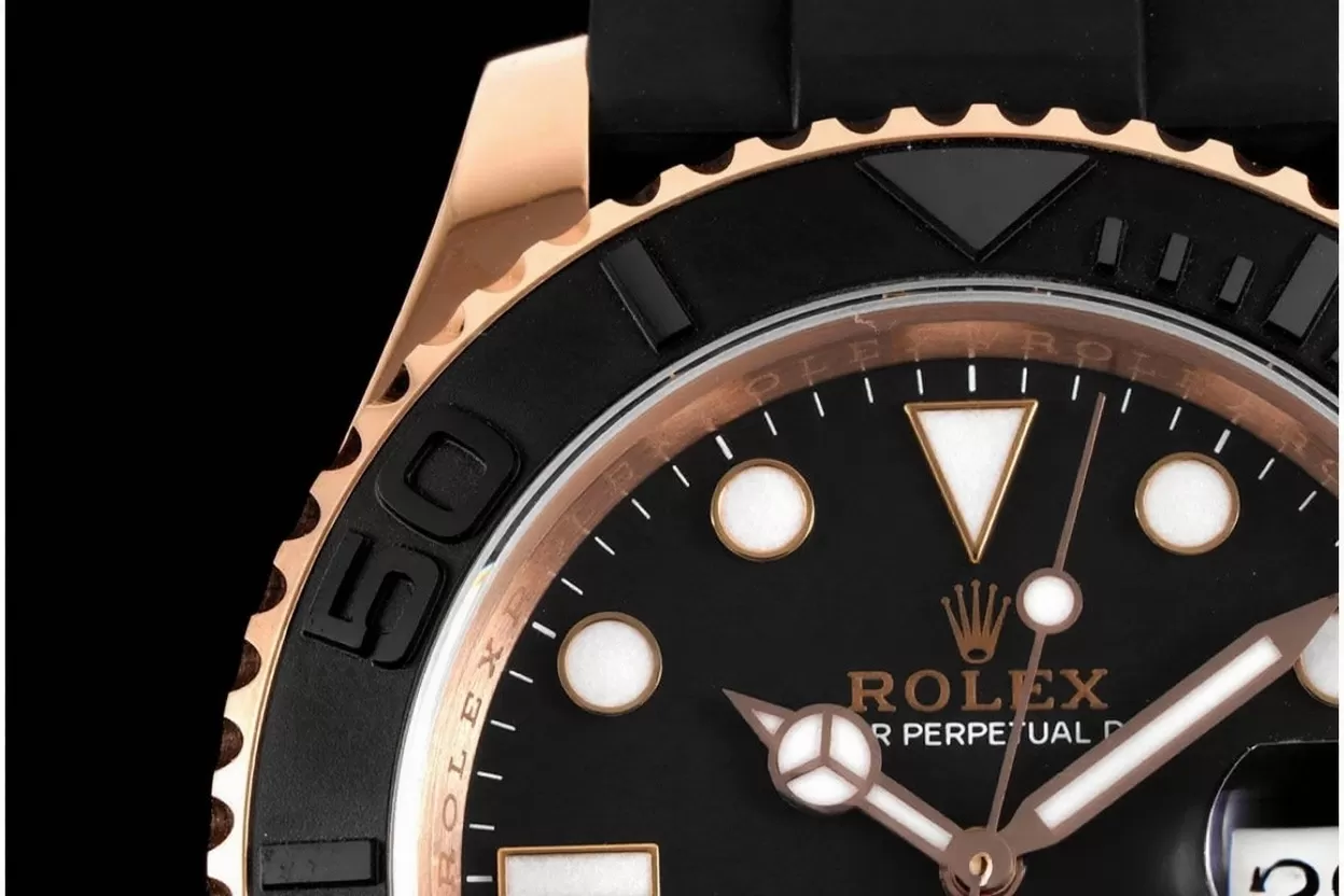 Yacht-Master 126655 40mm RG/RU Black/Dot VSF DD3235 - Image 3
