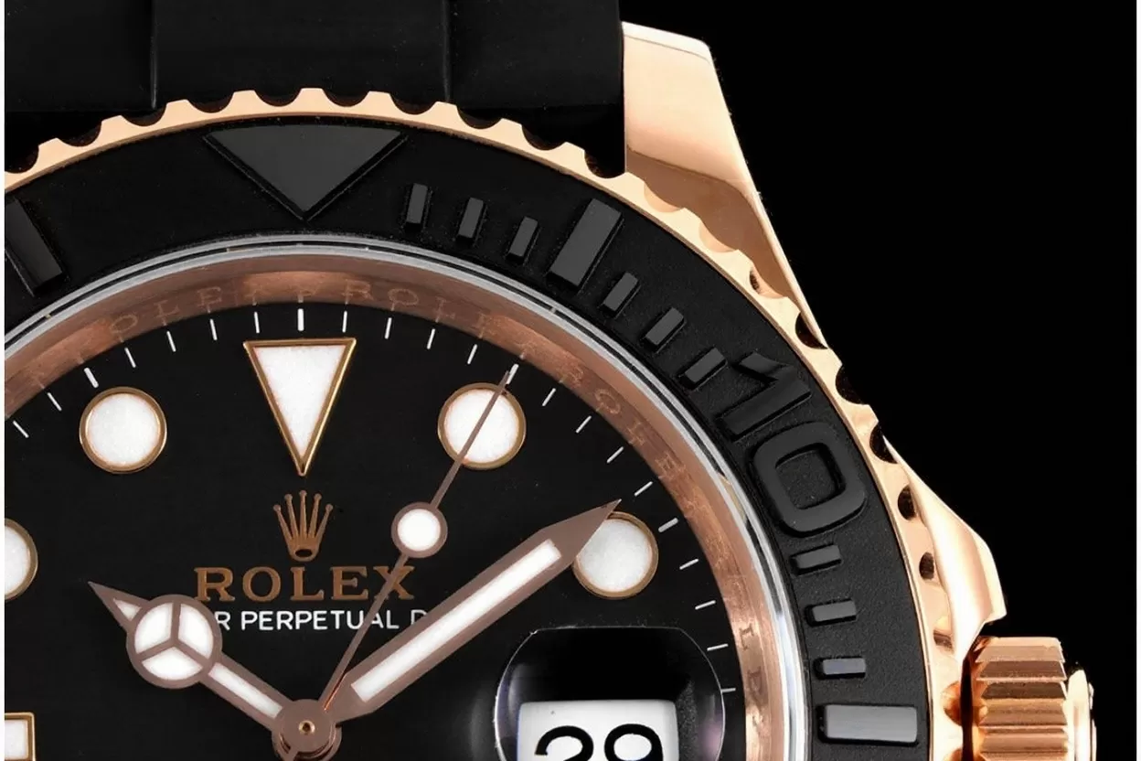 Yacht-Master 126655 40mm RG/RU Black/Dot VSF DD3235 - Image 6