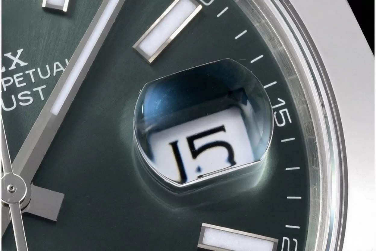 Datejust 126300 41mm Oys SS/SS Green Dial VSF DD3235 - Image 4