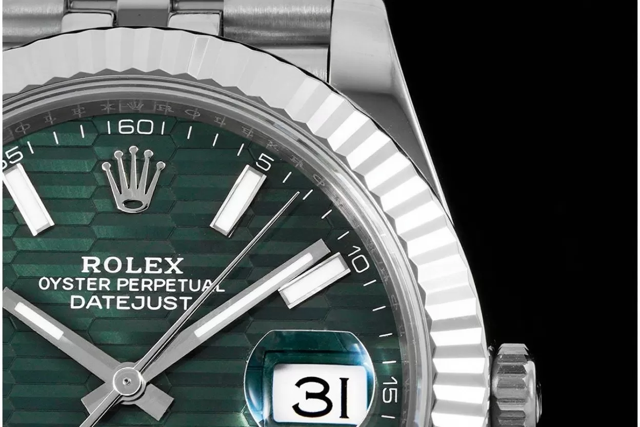 Datejust 126334 41mm Jub SS/SS Green Textured Dial VSF DD3235 - Image 5