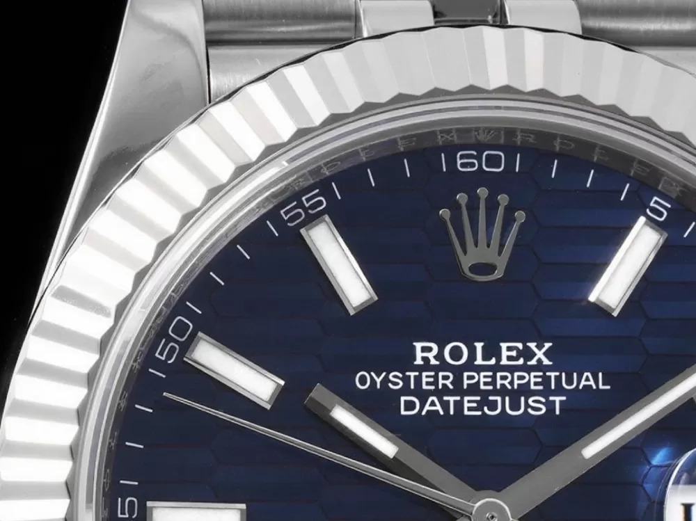 Datejust 126334 41mm Jub SS/SS Blue Textured Dial VSF DD3235 - 图片 5