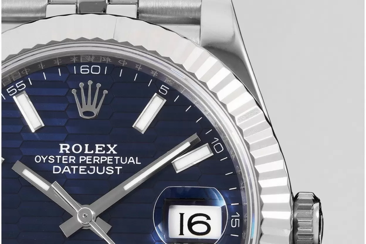 Datejust 126334 41mm Jub SS/SS Blue Textured Dial VSF DD3235 - 图片 6